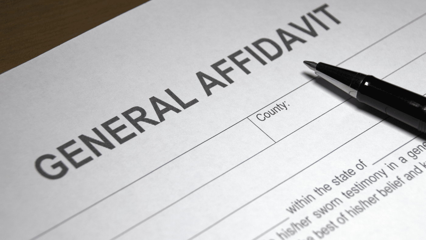 Affidavits ready for UK and overseas use