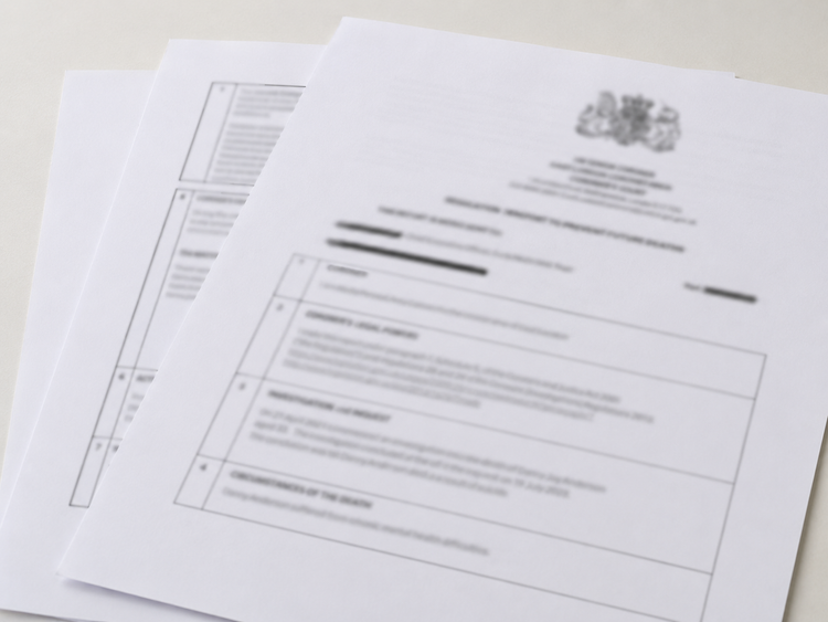 Coroner's Report apostille: when and how to get one legalised for use abroad