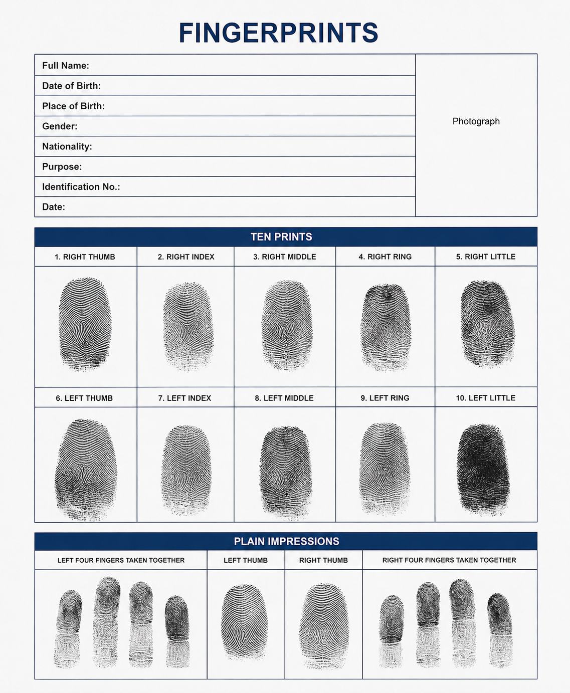 Fingerprints document apostille: when and why a Foreign Authority requests one