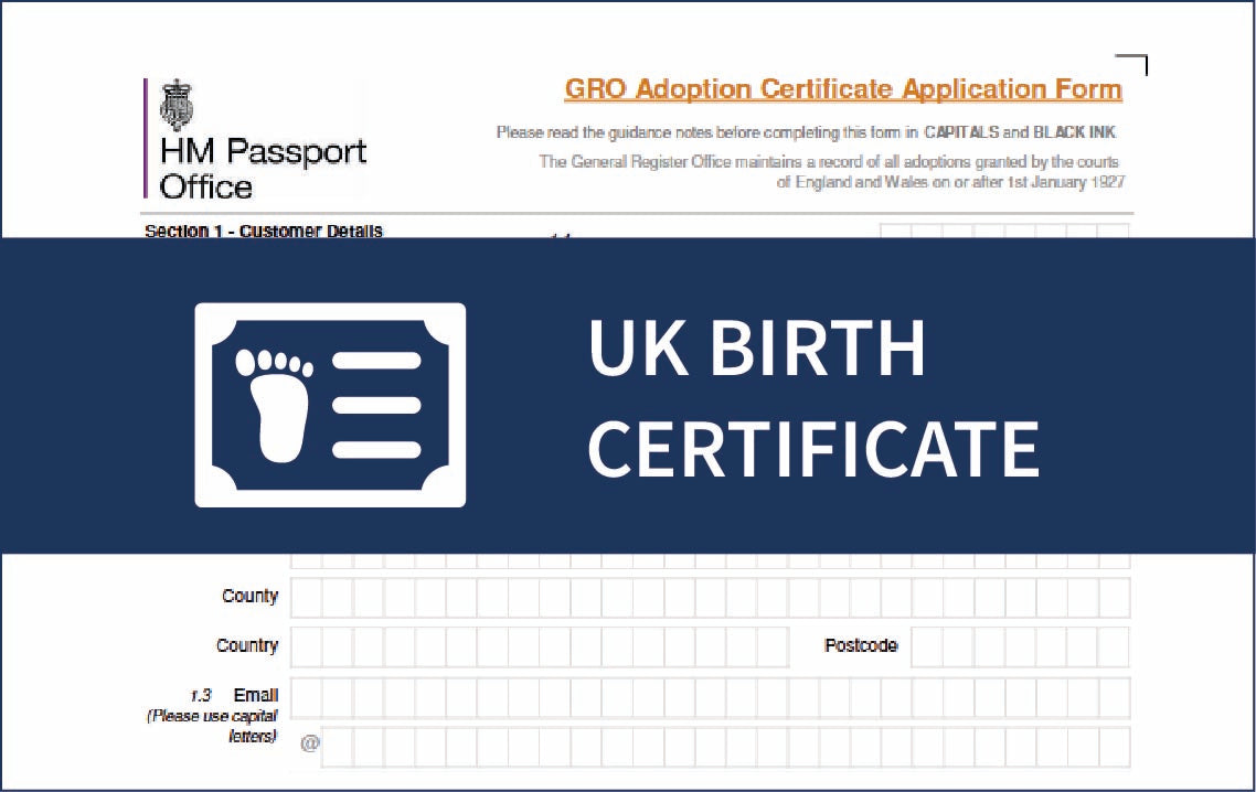 Legalise a UK Birth Certificate | Apostille UK