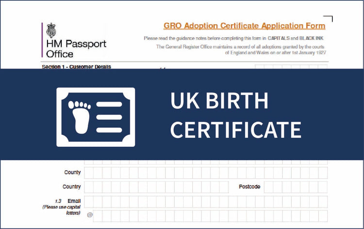 Legalise a UK Birth Certificate | Apostille UK