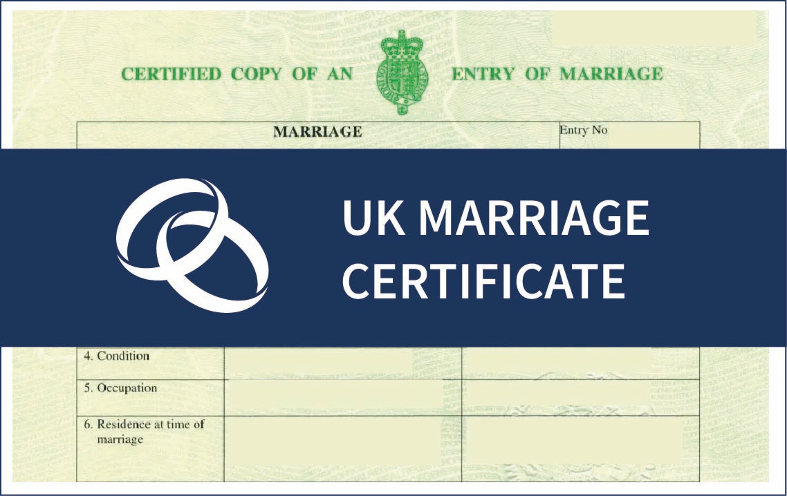 Legalise a UK Marriage Certificate | Apostille UK