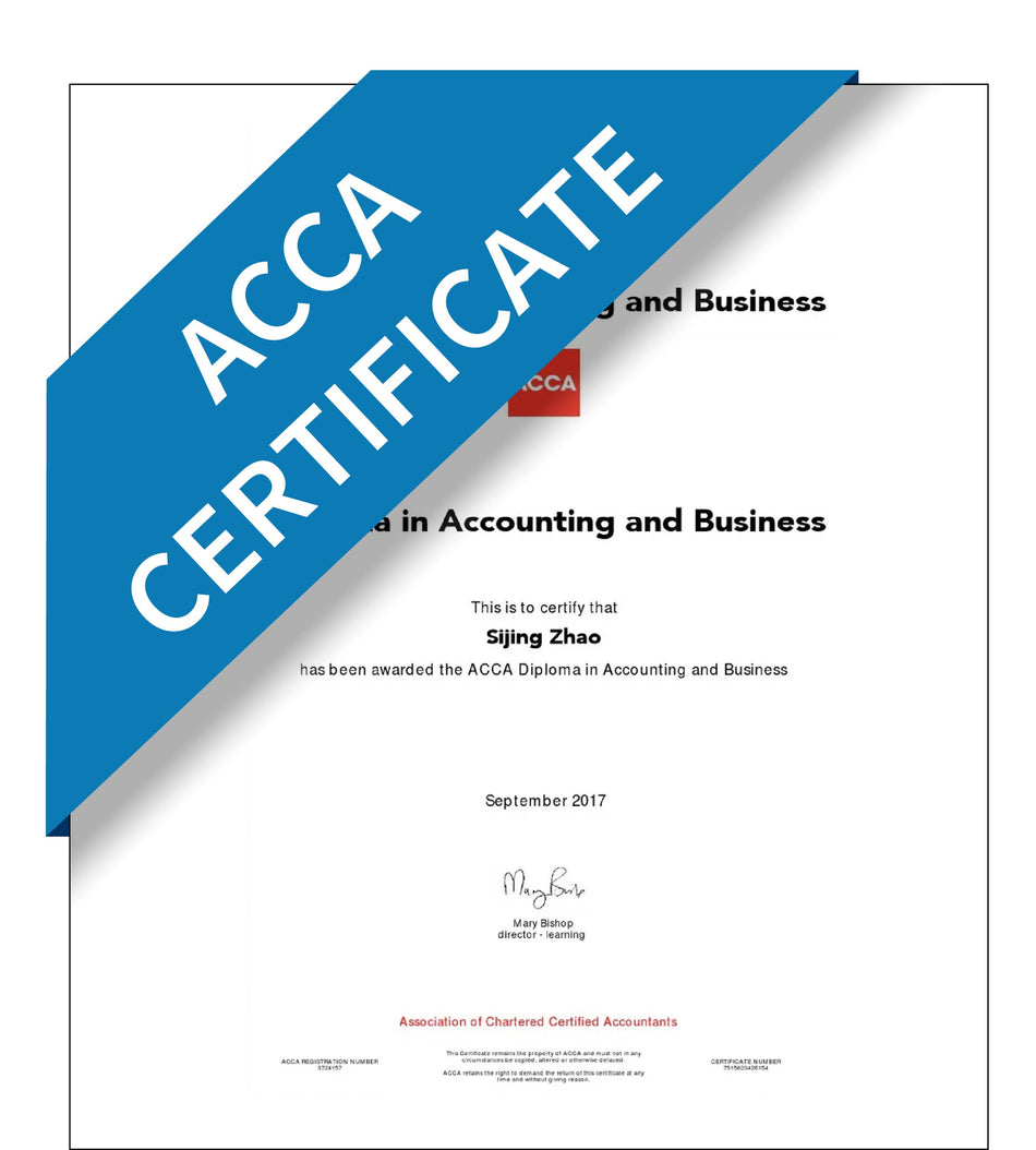 ACCA Membership Certificate – Express Apostille Service