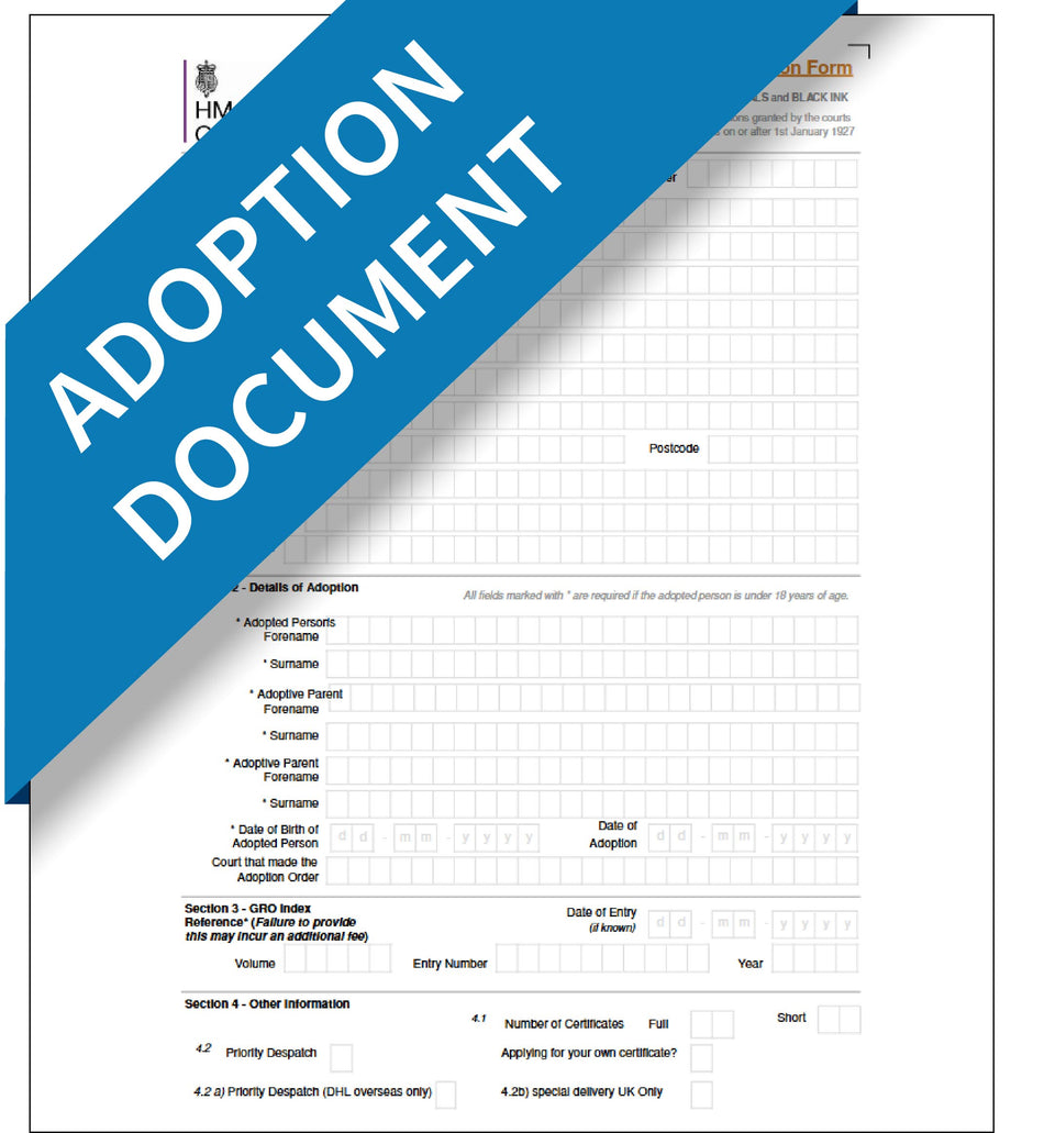 Adoption Document – Express Apostille Service