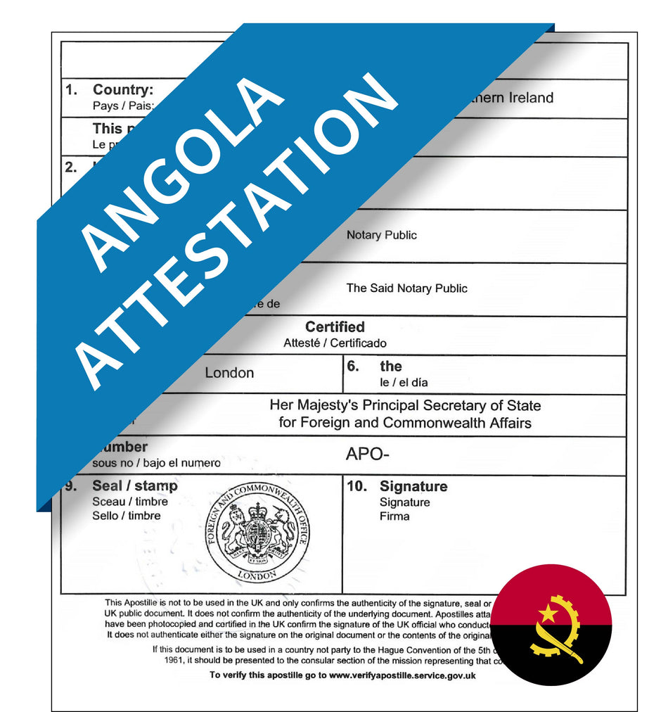 Angola Attestation