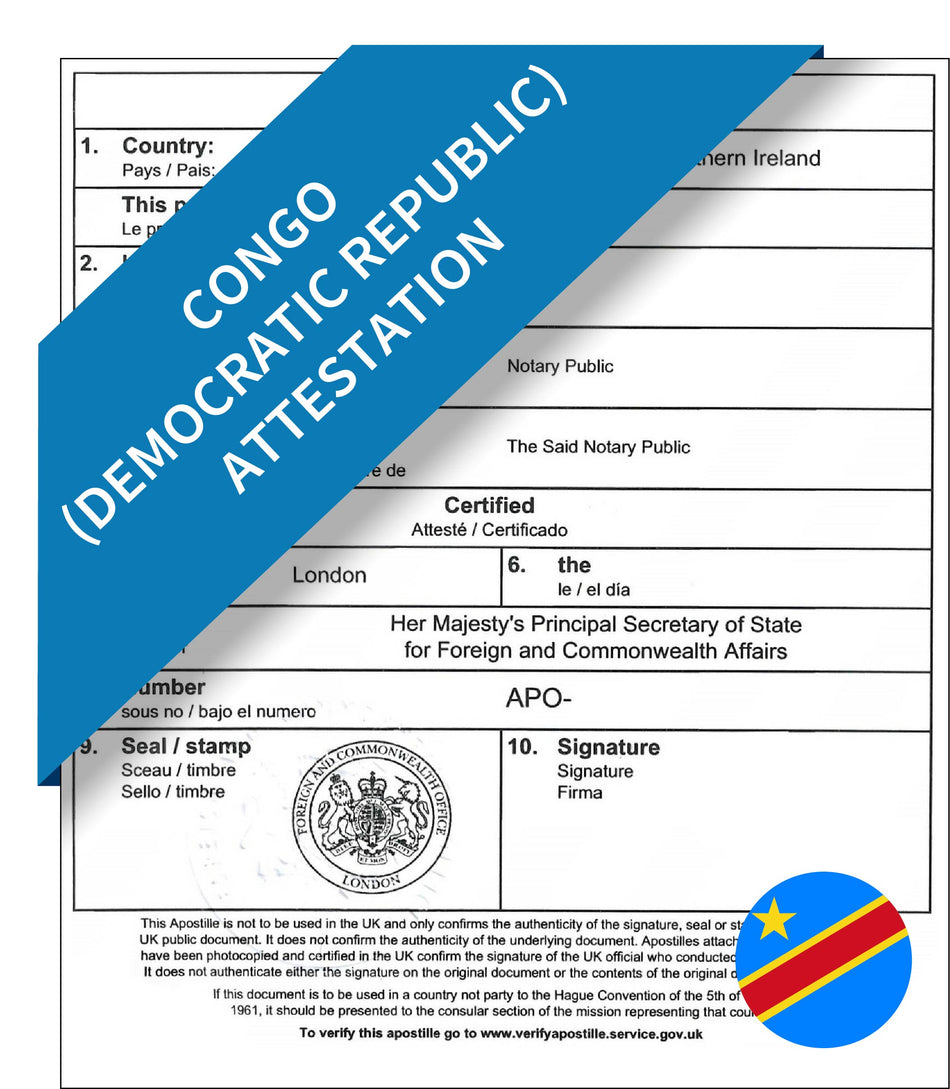 Congo (Democratic Republic) Attestation