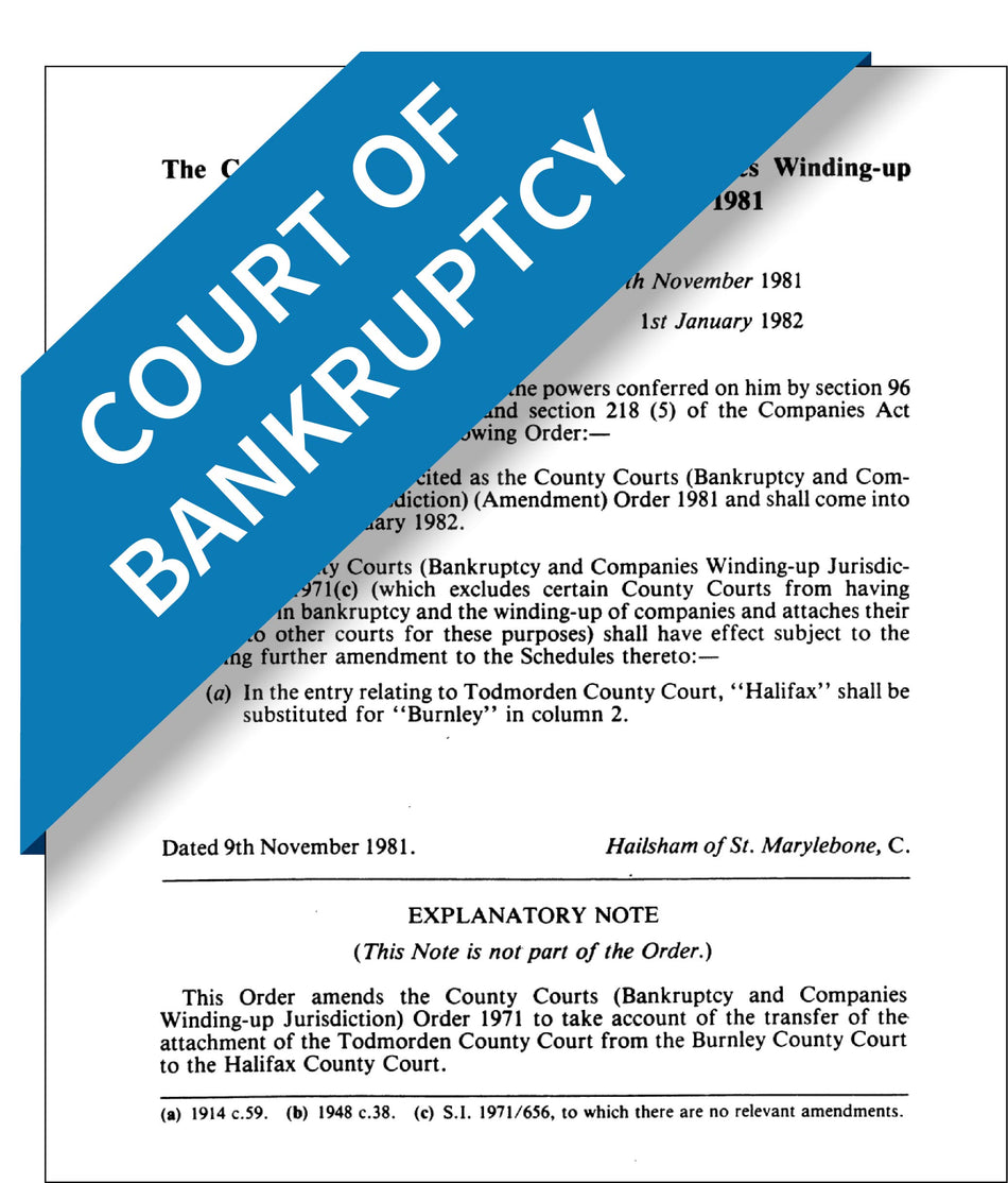 Court of Bankruptcy Document – Express Apostille Service
