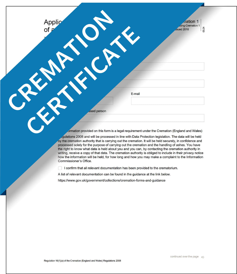 Cremation Certificate – Express Apostille Service