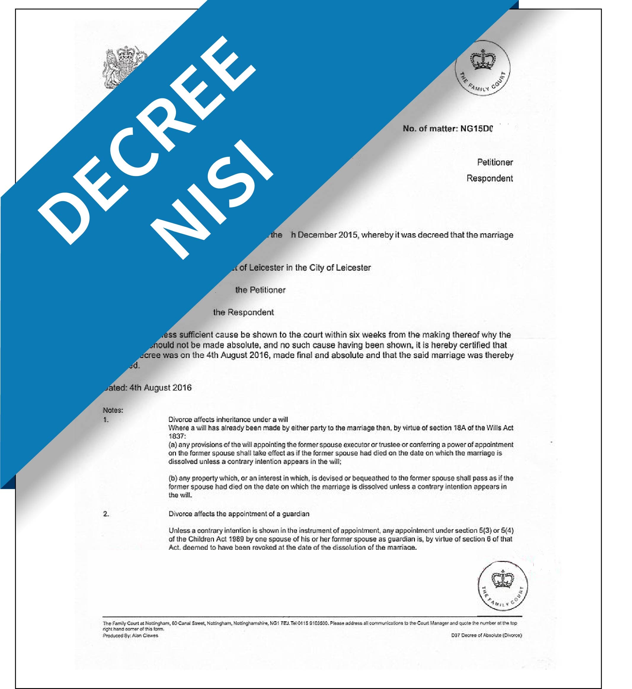Decree Nisi Apostille | Quick UK Legalisation Service – The Hague Apostille