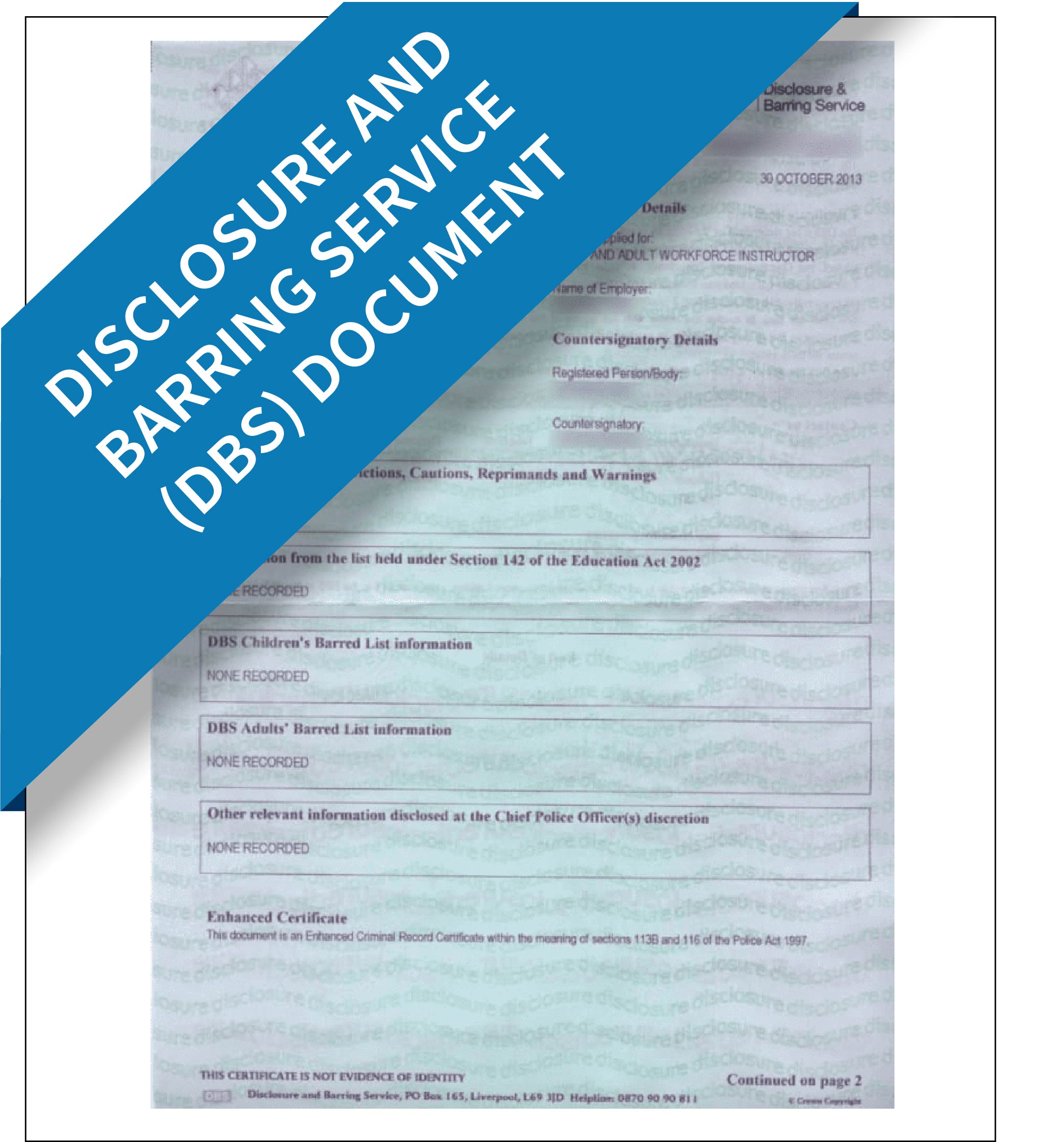 DBS Check Apostille – The Hague Apostille