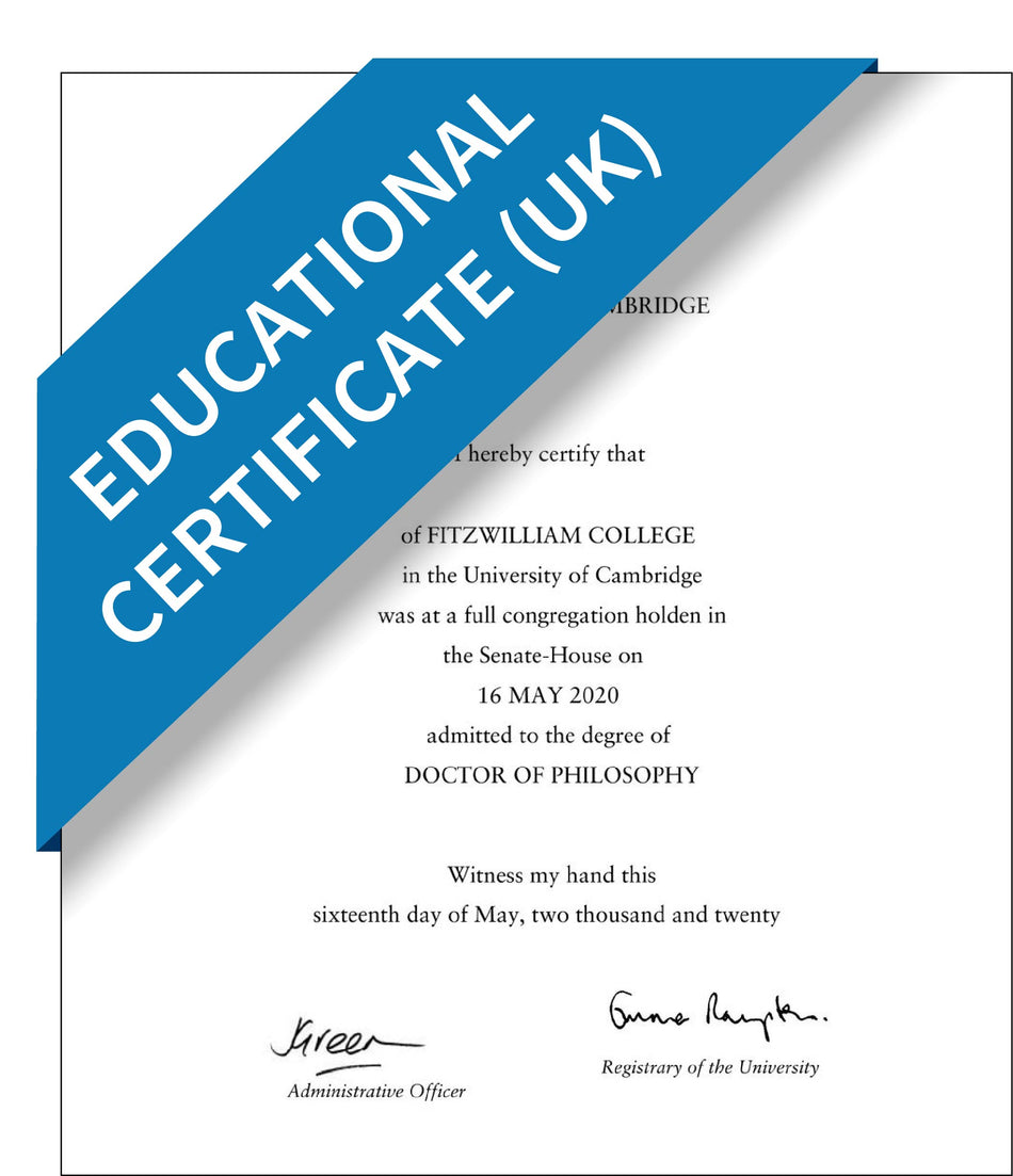 Educational Certificate (UK) – Express Apostille Service