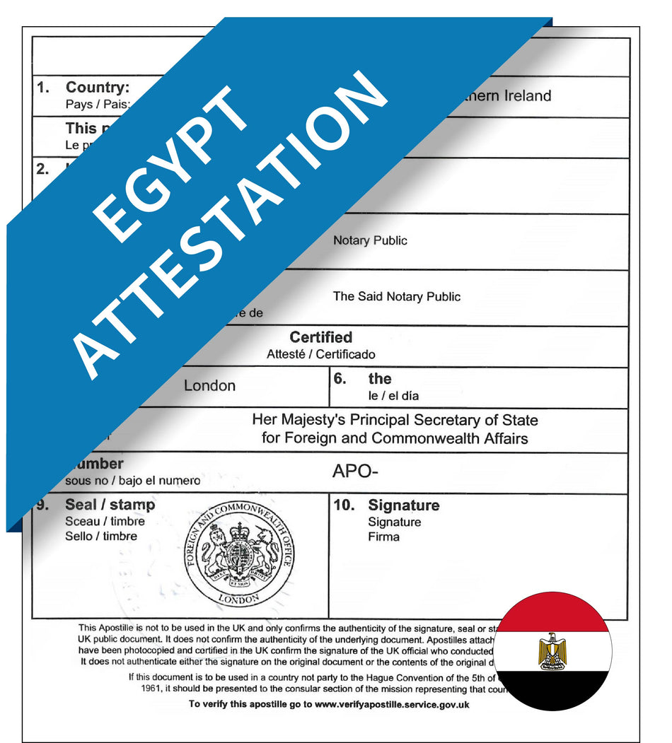 Egypt Attestation