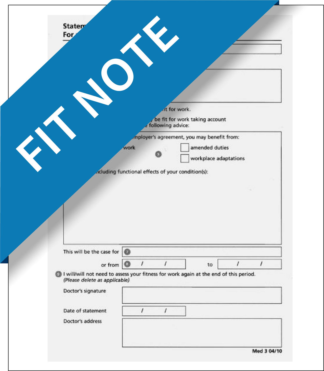 Fit Note Apostille | Medical Certificate Legalisation UK – The Hague ...