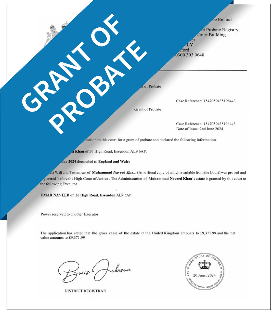 Grant of Probate – Express Apostille Service