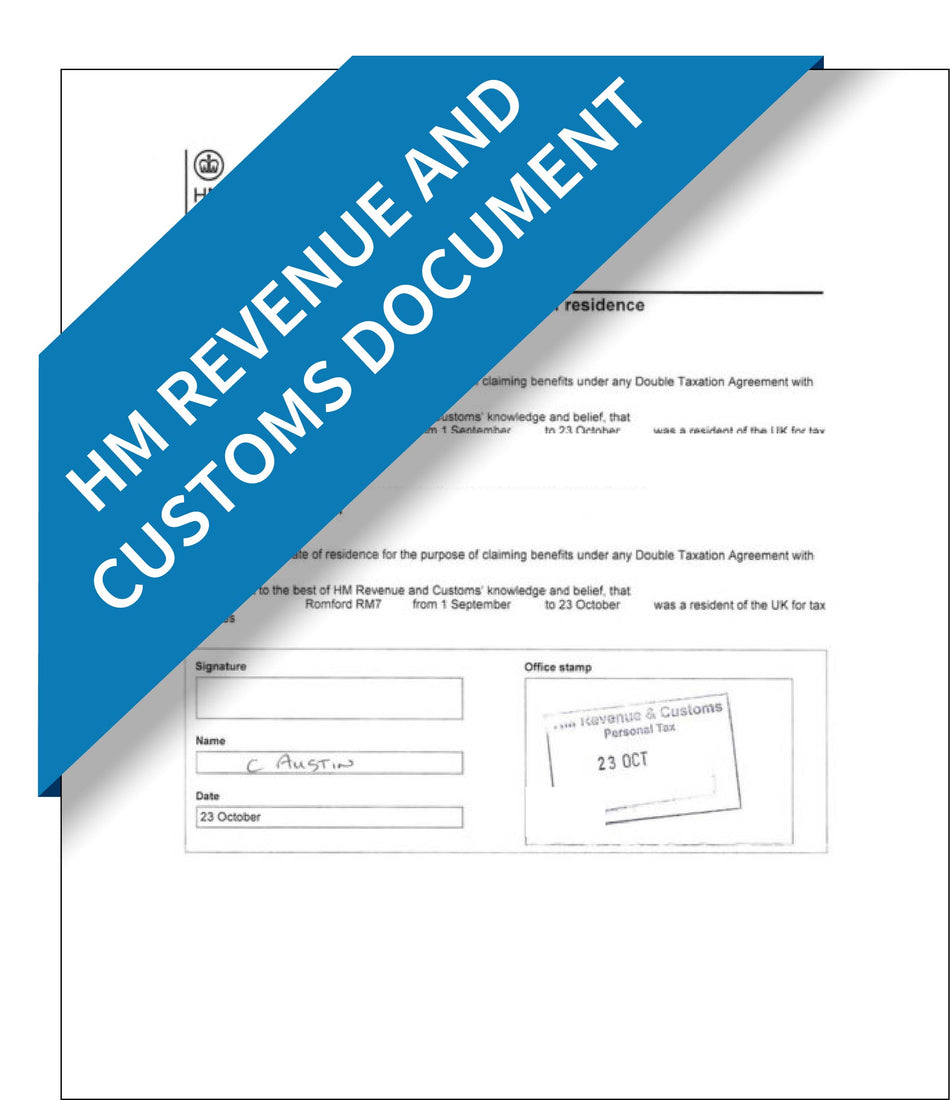 HM Revenue and Customs (HMRC) Document – Express Apostille Service