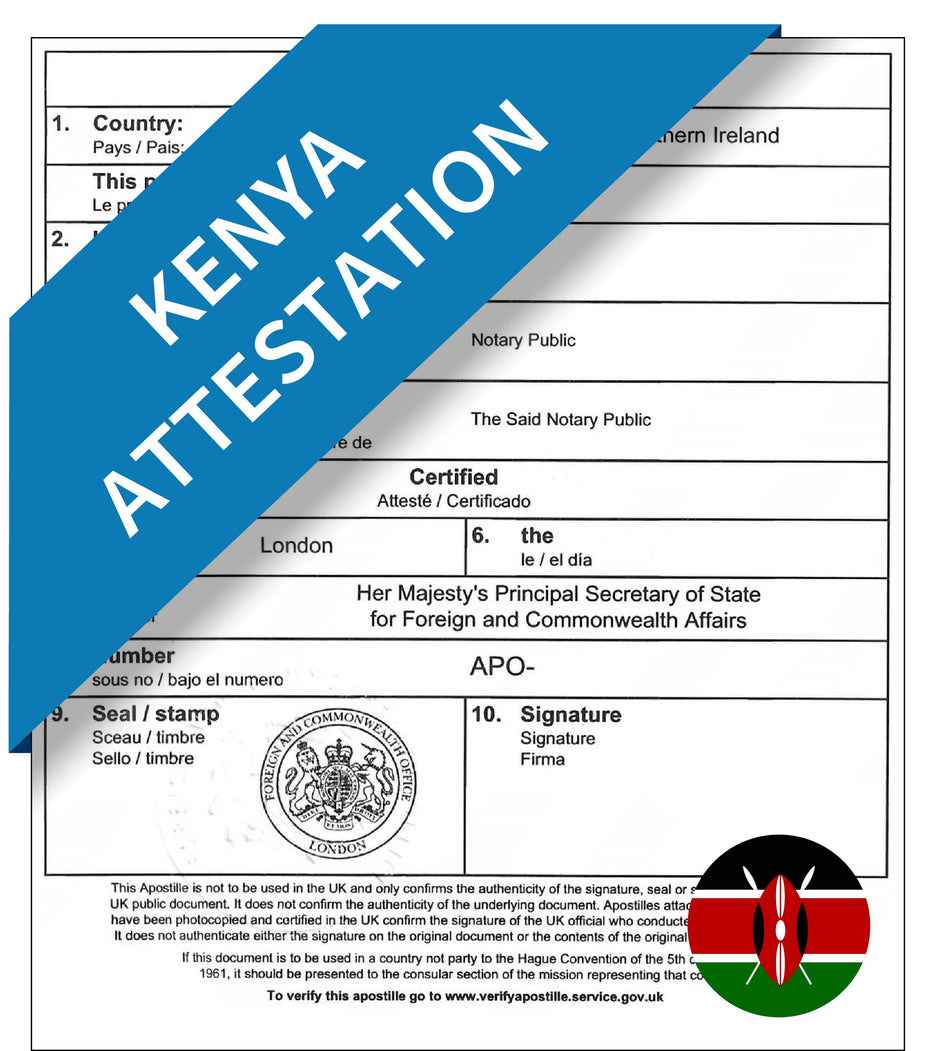 Kenya Attestation