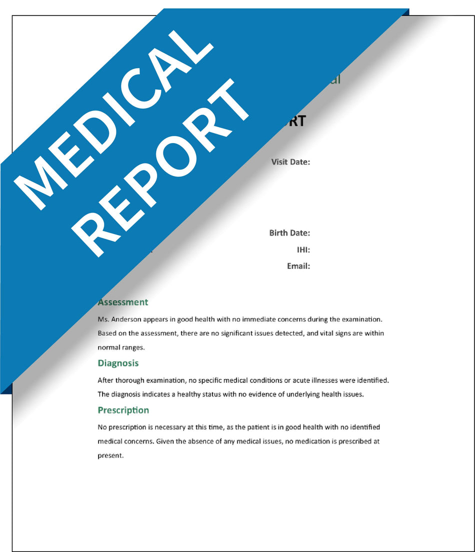 Medical Report – Express Apostille Service