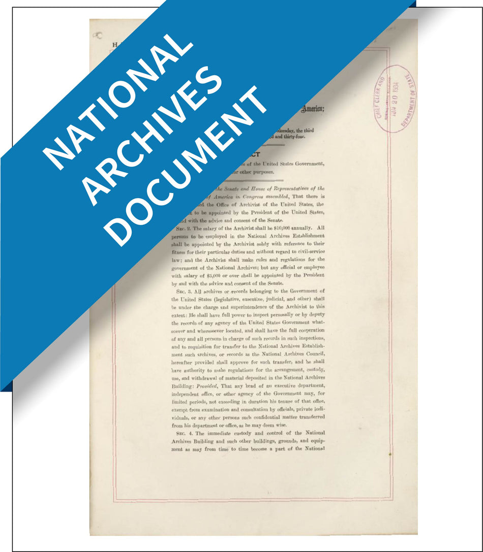 National Archives Document – Express Apostille Service