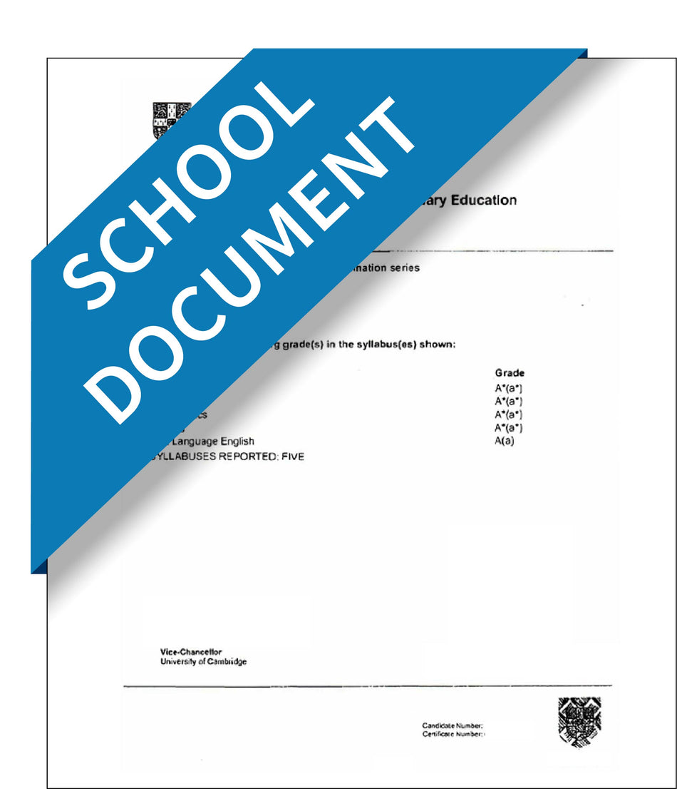 School Document – Express Apostille Service