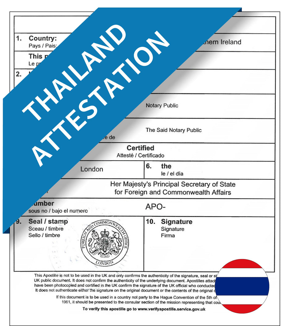Thailand Attestation