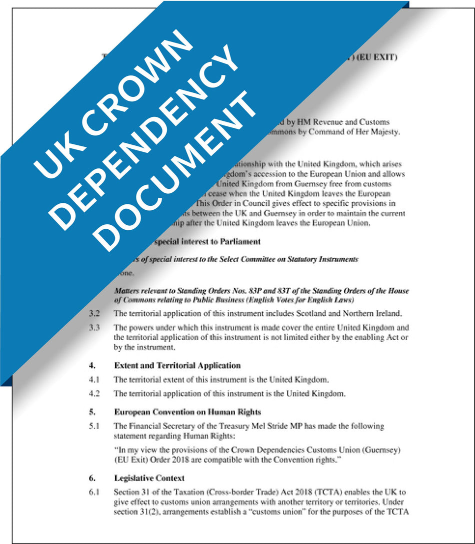 UK Crown Dependency Document – Express Apostille Service