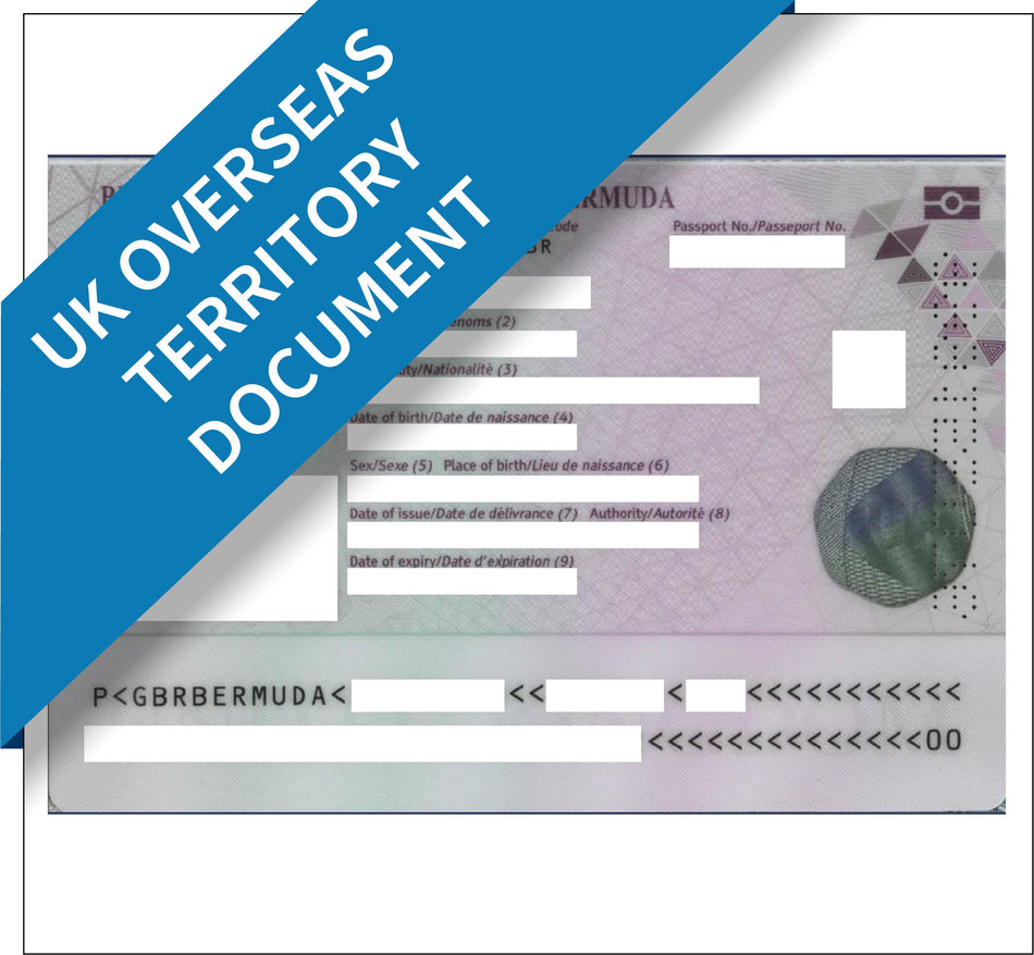UK Overseas Territory document – Express Apostille Service