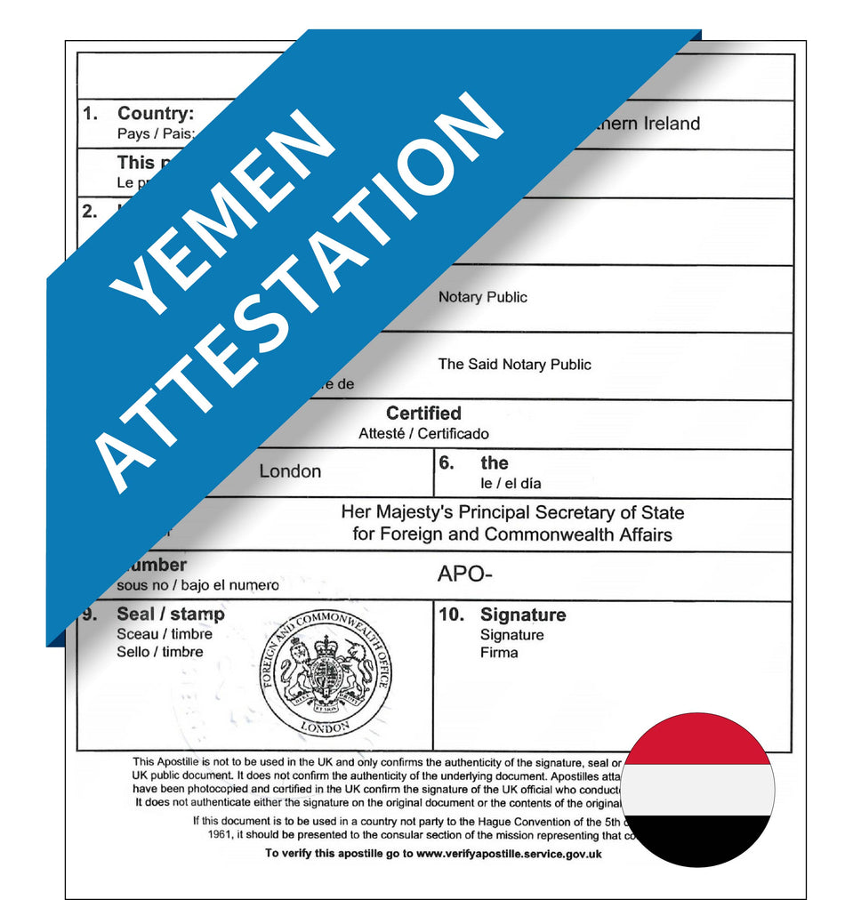 Yemen Attestation