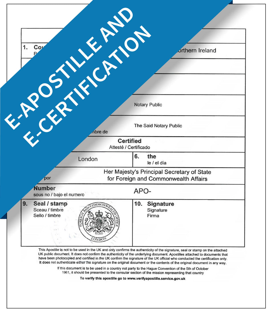 e-Apostille+e-Certification